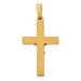 14K Two-tone Gold INRI Crucifix Pendant 28mm length - (B11-608) 14K Two-tone Gold INRI Crucifix Pendant 28mm length - (B11-608)