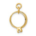14K Yellow Gold Wedding Rings Charm - (A82-484) 14K Yellow Gold Wedding Rings Charm - (A82-484)