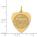 14K Yellow Gold Happy Anniversary Charm - (A82-544) 14K Yellow Gold Happy Anniversary Charm - (A82-544)