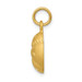 14K Yellow Gold Baseball Charm - (A83-704) 14K Yellow Gold Baseball Charm - (A83-704)