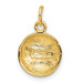 14K Yellow Gold Baseball Charm - (A83-704) 14K Yellow Gold Baseball Charm - (A83-704)