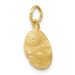 14K Yellow Gold Baseball Charm - (A83-704) 14K Yellow Gold Baseball Charm - (A83-704)