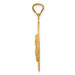 14K Yellow Gold Polished & Diamond-cut Lady of Guadalupe Oval Pendant - (A85-978) 14K Yellow Gold Polished & Diamond-cut Lady of Guadalupe Oval Pendant - (A85-978)