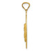 14K Yellow Gold Polished & Diamond-cut Lady of Guadalupe Oval Pendant - (A85-978) 14K Yellow Gold Polished & Diamond-cut Lady of Guadalupe Oval Pendant - (A85-978)