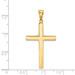 14K Yellow Gold Cross Pendant 40mm length - (A87-399) 14K Yellow Gold Cross Pendant 40mm length - (A87-399)