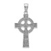 14k White Gold Celtic Cross Pendant - (A90-946) 14k White Gold Celtic Cross Pendant - (A90-946)