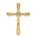 14K Yellow Gold Diamond Accent Cross Pendant 1/20-Carat - (A97-221) 14K Yellow Gold Diamond Accent Cross Pendant 1/20-Carat - (A97-221)
