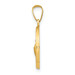 14K Yellow Gold Polished & Satin Finish St. Jude Thaddeus Medal Pendant 15mm width - (B11-131) 14K Yellow Gold Polished & Satin Finish St. Jude Thaddeus Medal Pendant 15mm width - (B11-131)