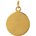 14K Yellow Gold 12mm Saint Christopher Medal - (B15-415) 14K Yellow Gold 12mm Saint Christopher Medal - (B15-415)