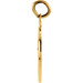 14K Yellow Gold 12mm Saint Christopher Medal - (B15-415) 14K Yellow Gold 12mm Saint Christopher Medal - (B15-415)