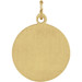 14K Yellow Gold 12mm St. Barbara Medal - (B15-512) 14K Yellow Gold 12mm St. Barbara Medal - (B15-512)