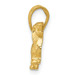 14K Yellow Gold Long-Haired Dachshund Dog Pendant - (A83-269) 14K Yellow Gold Long-Haired Dachshund Dog Pendant - (A83-269)