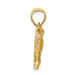14K Yellow Gold Diamond-cut Wolf Pendant - (A84-902) 14K Yellow Gold Diamond-cut Wolf Pendant - (A84-902)