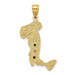 14K Yellow Gold Italy Charm - (A86-611) 14K Yellow Gold Italy Charm - (A86-611)