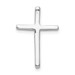 14K White Gold Diamond Accent Cross Chain Slide Pendant - (A97-202) 14K White Gold Diamond Accent Cross Chain Slide Pendant - (A97-202)