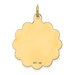 14K Yellow Gold Happy Birthday Charm Pendant - (A98-725) 14K Yellow Gold Happy Birthday Charm Pendant - (A98-725)
