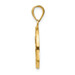 14K Yellow Gold Polished and Satin St. Peter Medal Pendant 20mm width - (B11-110) 14K Yellow Gold Polished and Satin St. Peter Medal Pendant 20mm width - (B11-110)
