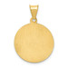 14K Yellow Gold Polished and Satin St. Peter Medal Pendant 20mm width - (B11-110) 14K Yellow Gold Polished and Satin St. Peter Medal Pendant 20mm width - (B11-110)