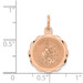 14K Rose Gold Saint Christopher Medal Charm - (B11-586) 14K Rose Gold Saint Christopher Medal Charm - (B11-586)