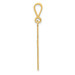 14K Yellow Gold Laser Cut Charm Pendant - (B13-524) 14K Yellow Gold Laser Cut Charm Pendant - (B13-524)