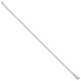 14k White Gold 0.95mm Box Chain Anklet - length: 9'' inches - (C64-183) 14k White Gold 0.95mm Box Chain Anklet - length: 9'' inches - (C64-183)