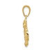 14K Yellow Gold Solid Polished Dragon Pendant - (A83-233) 14K Yellow Gold Solid Polished Dragon Pendant - (A83-233)