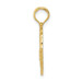 14K Yellow Gold Solid Polished Golf Theme Pendant - (A83-347) 14K Yellow Gold Solid Polished Golf Theme Pendant - (A83-347)
