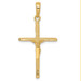 14K Yellow Gold Crucifix Pendant 34mm length - (A83-720) 14K Yellow Gold Crucifix Pendant 34mm length - (A83-720)