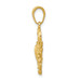 14K Yellow Gold Scorpion Pendant - (A84-280)
