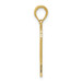 14K Yellow Gold Piano Pendant - (A85-194) 14K Yellow Gold Piano Pendant - (A85-194)