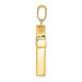 14K Yellow Gold Hollow Cross Pendant 26mm length - (A85-406) 14K Yellow Gold Hollow Cross Pendant 26mm length - (A85-406)