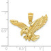 14K Yellow Gold Polished & Textured Eagle Pendant - (A85-459) 14K Yellow Gold Polished & Textured Eagle Pendant - (A85-459)