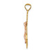 14k Tri-color Gold Mariner Crucifix Pendant - (A86-182) 14k Tri-color Gold Mariner Crucifix Pendant - (A86-182)