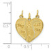 14K Yellow Gold 3 piece Break-apart Big Sis, Sis & Lil Sis Charm - (A86-553) 14K Yellow Gold 3 piece Break-apart Big Sis, Sis & Lil Sis Charm - (A86-553)