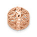 14K Rose Gold Diamond-cut Filigree Ball Chain Slide - (A98-285) 14K Rose Gold Diamond-cut Filigree Ball Chain Slide - (A98-285)