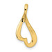 14K Yellow Gold Heart Shape Slide - (A98-305) 14K Yellow Gold Heart Shape Slide - (A98-305)