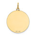 14K Yellow Gold Shih Tzu Disc Charm - (A98-562) 14K Yellow Gold Shih Tzu Disc Charm - (A98-562)
