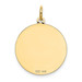 14K Yellow Gold Shih Tzu Disc Charm - (A98-562) 14K Yellow Gold Shih Tzu Disc Charm - (A98-562)
