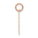 14K Rose Gold Baptism Charm - (A98-610) 14K Rose Gold Baptism Charm - (A98-610)
