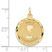 14K Yellow Gold Holy Communion Disc Pendant - (A98-714) 14K Yellow Gold Holy Communion Disc Pendant - (A98-714)