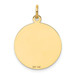 14K Yellow Gold Confirmation Disc Charm Pendant - (A98-743) 14K Yellow Gold Confirmation Disc Charm Pendant - (A98-743)