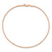 14K Rose Gold 1.7mm Ropa Chain Anklet - Length 10'' inches - (C64-207) 14K Rose Gold 1.7mm Ropa Chain Anklet - Length 10'' inches - (C64-207)