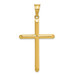 14K Yellow Gold 3-D Hollow Cross Pendant - (A83-277) 14K Yellow Gold 3-D Hollow Cross Pendant - (A83-277)