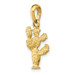 14K Yellow Gold 3-D Cactus Pendant - (A83-980) 14K Yellow Gold 3-D Cactus Pendant - (A83-980)