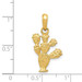 14K Yellow Gold 3-D Cactus Pendant - (A83-980) 14K Yellow Gold 3-D Cactus Pendant - (A83-980)
