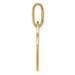14K Yellow Gold Polished Heart Charm - (A84-241) 14K Yellow Gold Polished Heart Charm - (A84-241)