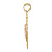 14K Tri-Color Gold Our Lady of Guadalupe Pendant - (A84-558) 14K Tri-Color Gold Our Lady of Guadalupe Pendant - (A84-558)