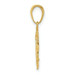 14K Yellow Gold Cable Car Pendant - (A85-142) 14K Yellow Gold Cable Car Pendant - (A85-142)