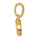 14K Yellow Gold Chai Pendant 18mm length - (A85-230)