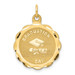 14K Yellow Gold Graduation Day Charm Pendant - (A98-529) 14K Yellow Gold Graduation Day Charm Pendant - (A98-529)